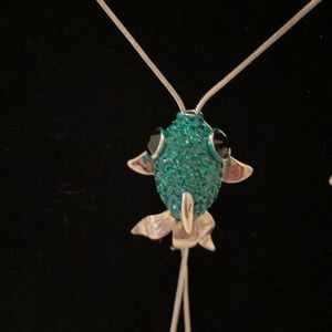 Necklace, Borun America Jewelry. Crystal Swarovski